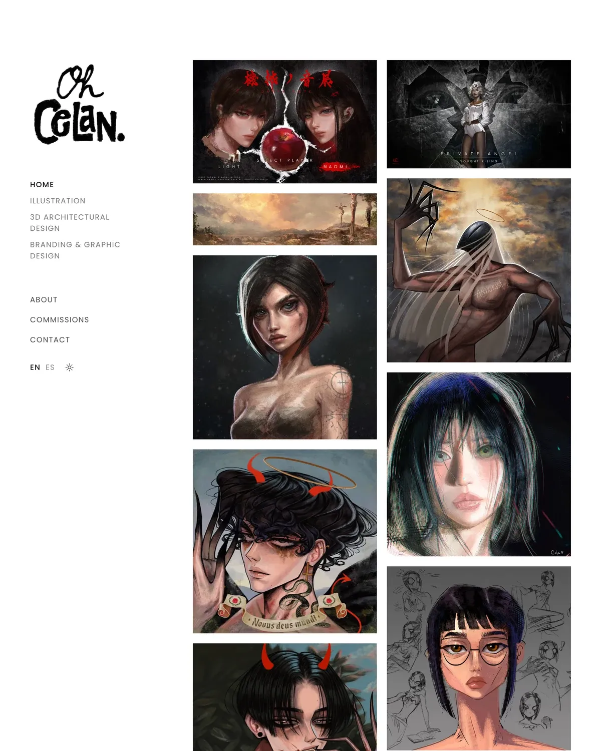 Sitio web de Ohcelan