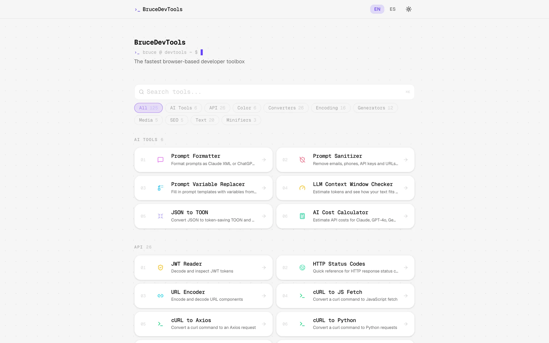 Captura de BruceDevTools